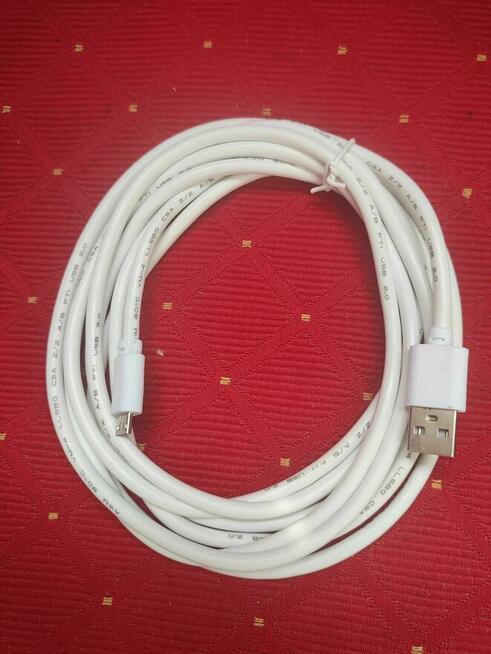 Kabel MicroUSB mikro przewód do Telefon MP3 pad Playstation4