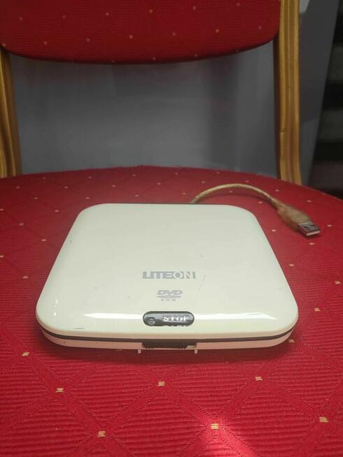 Nagrywarka DVD zewnętrzna napęd DVD-ROM LiteOn eTDU108 Slim