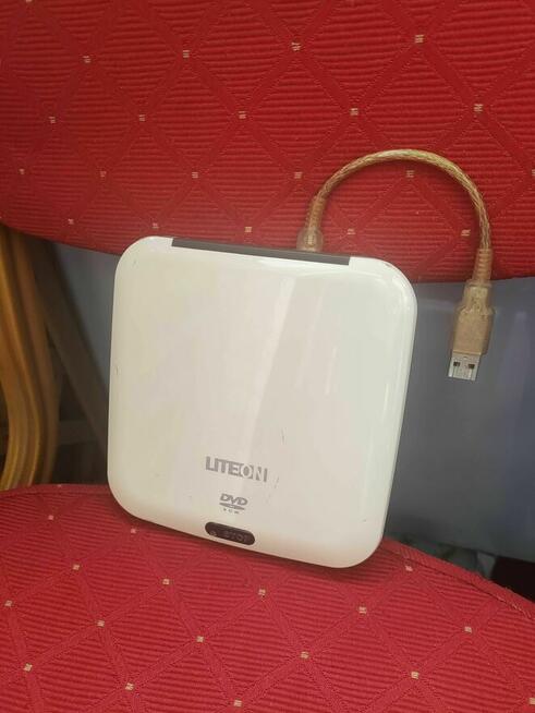 Nagrywarka DVD zewnętrzna napęd DVD-ROM LiteOn eTDU108 Slim