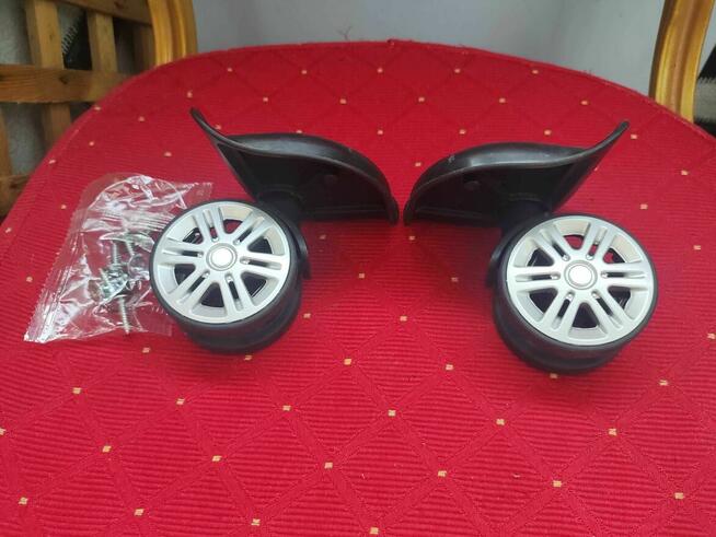 Kółka Obrotowe do Dużej Walizki Turystycznej Koła Skrętne