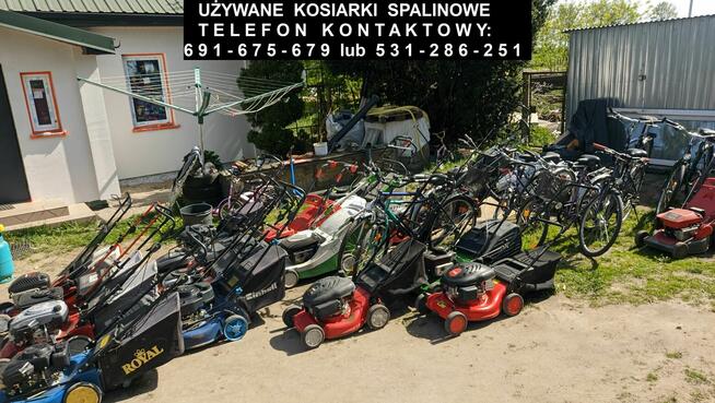 Kosiarki spalinowe - ceny od 300 zł