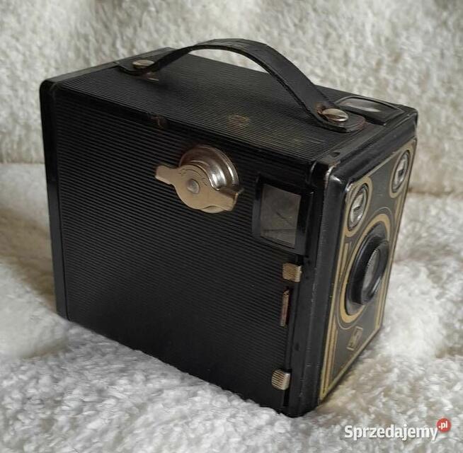 Retro Analogowy Aparat Fotograficzny Skrzynkowy Agfa
