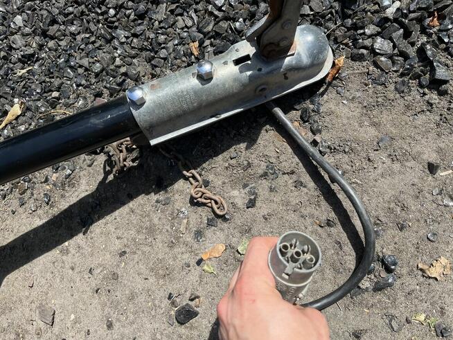 Przyczepka samochodowa nie rejestrowana