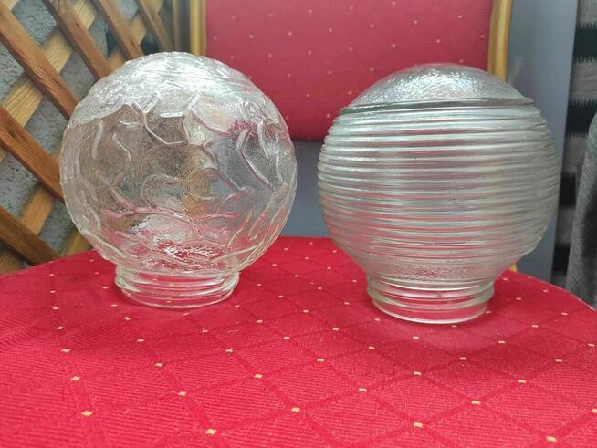 Klosz Przeźroczysty Ozdobny do Lampy Zewnętrzny do piwnicy