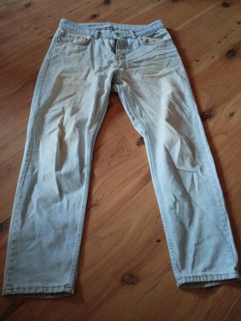 Spodnie Męskie Jensowe Denim
