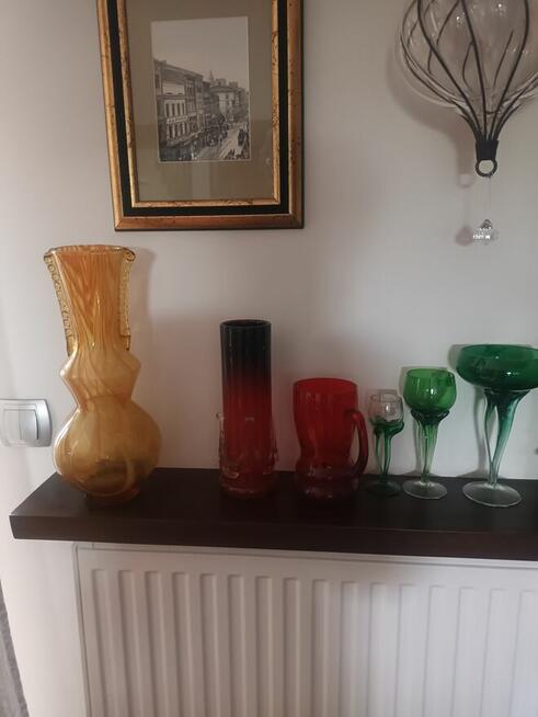 Sprzedam wazony szklo kolorowe