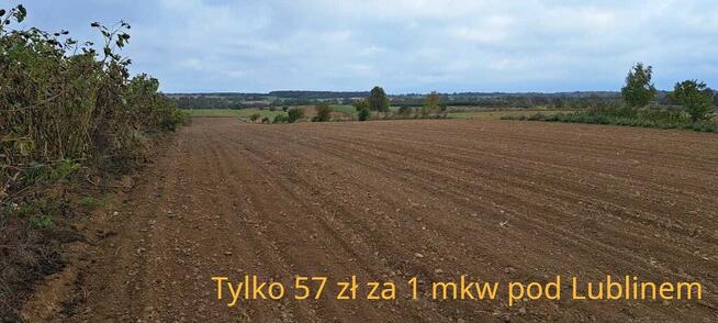 Działka  w bliskiej odległości od Lublina.