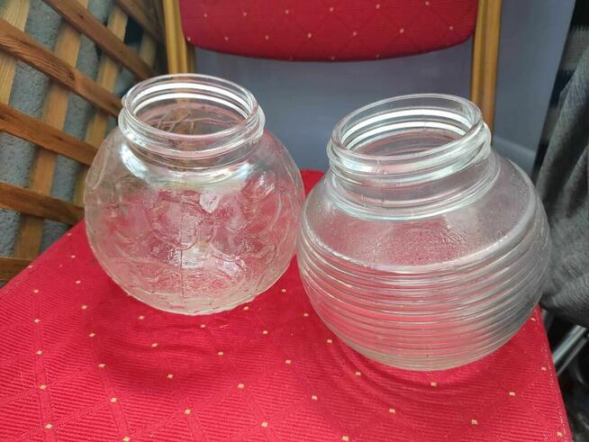 Klosz Przeźroczysty Ozdobny do Lampy Zewnętrzny do piwnicy