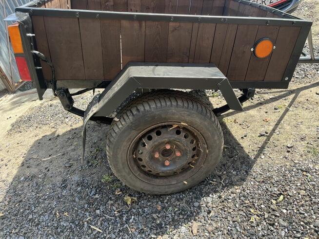 Przyczepka samochodowa nie rejestrowana