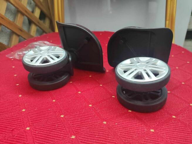 Kółka Obrotowe do Dużej Walizki Turystycznej Koła Skrętne