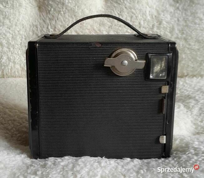 Retro Analogowy Aparat Fotograficzny Skrzynkowy Agfa