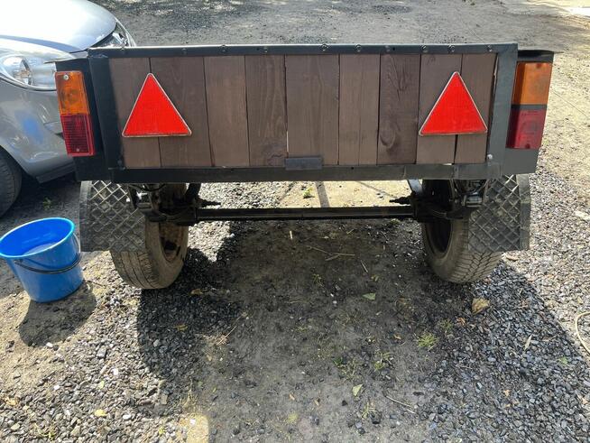 Przyczepka samochodowa nie rejestrowana