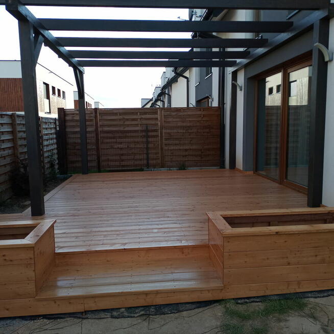 Tarasy drewniane/elewacje