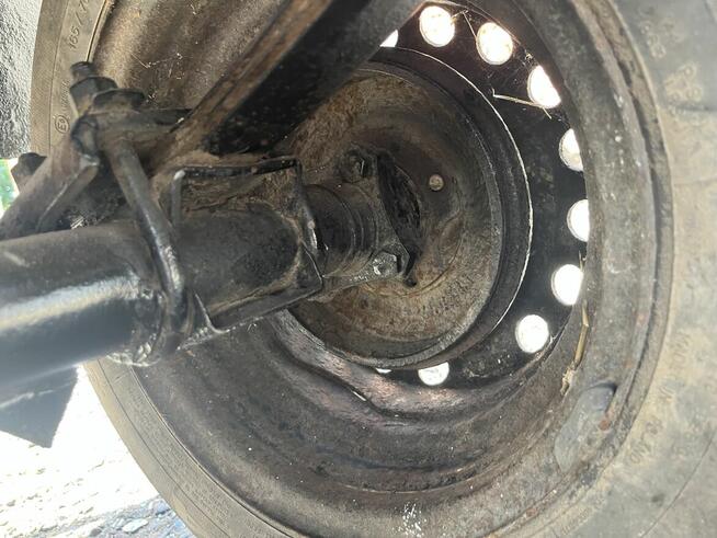 Przyczepka samochodowa nie rejestrowana