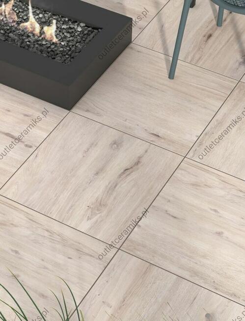 Płytki na taras, schody 120x40 drewno Garden wood lightbrown