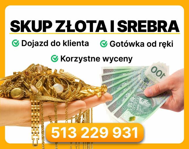 Skup ZŁOTA SREBRA i Biżuterii najlepsze ceny