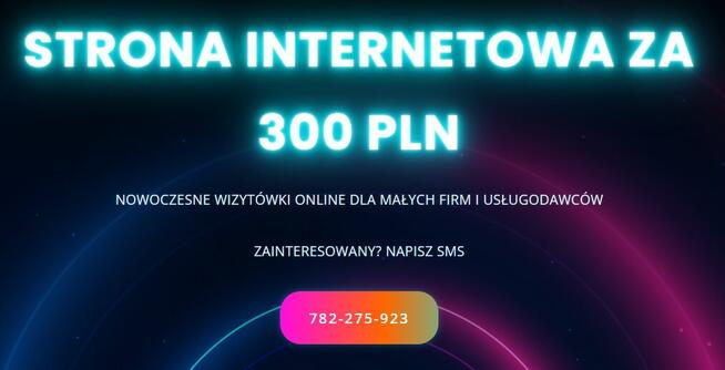 Strona internetowa za 300 PLN – bez haczyków