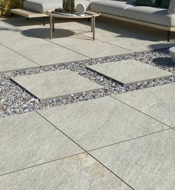 Płyty 2cm beżowe tarasowe, do ogrodu 120x60 Piazza sabbia