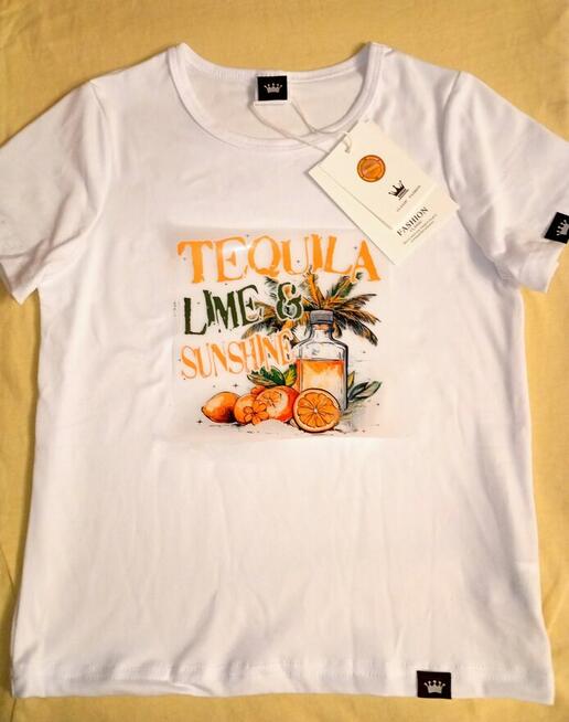 T-shirt koszula na lato dla dziecka 3-6 lat lekka przewiewna