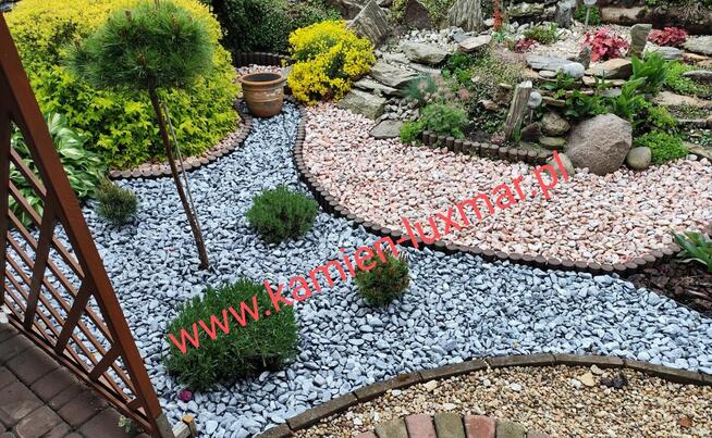 Otoczak SILVER 1/2 cm - 2/4 cm Szary kamień ogrodowy