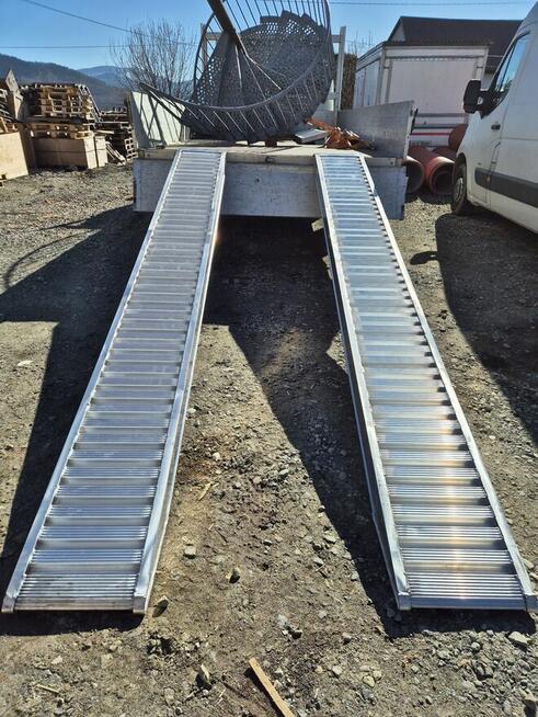 Najazdy Aluminiowe | 3,5m/3950kg Nośność |