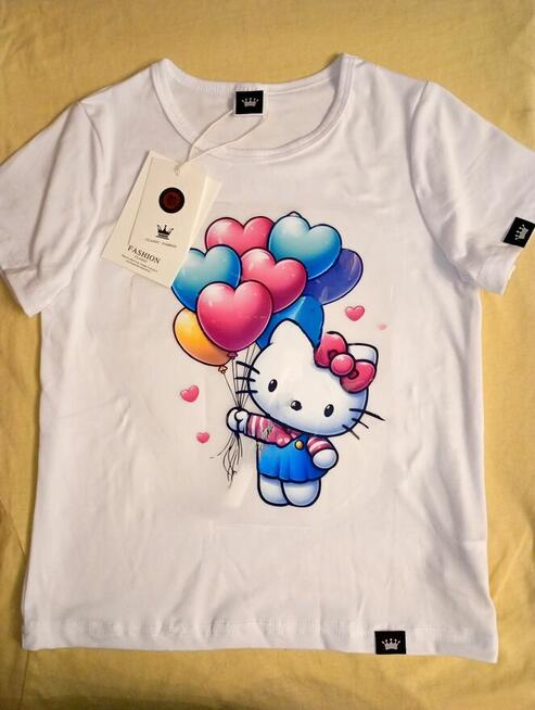 T-shirt koszula na lato dla dziecka 3-6 lat lekka przewiewna