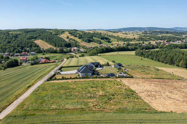 Widokowa działka w Bieszczadach z Warunkami Zabudowy