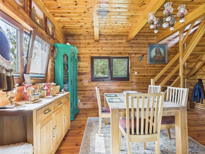 Dom w lesie na pięknej działce za Kościerzyną