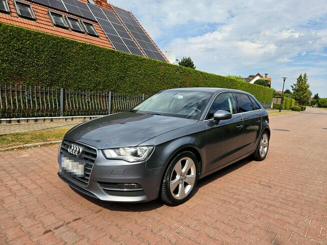 Audi A3 Sportback 1.6TDI 110KM 2014r Navi, Grzane Fotele