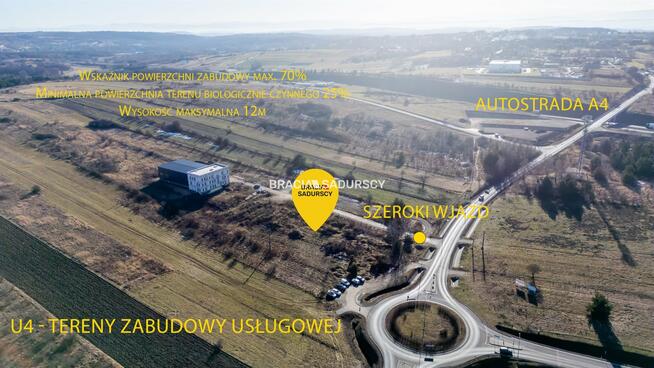 Działka przemysłowa Rudno gm. Krzeszowice