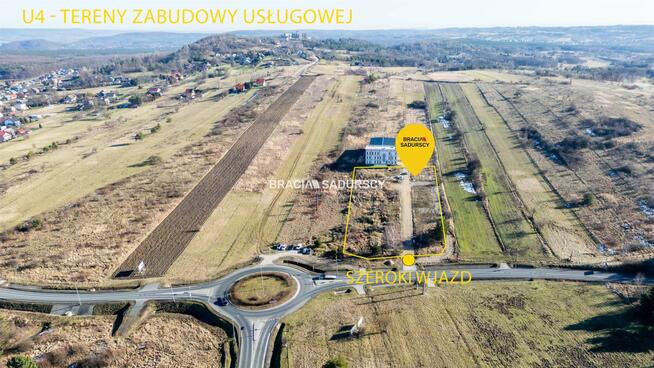 Działka przemysłowa Rudno gm. Krzeszowice