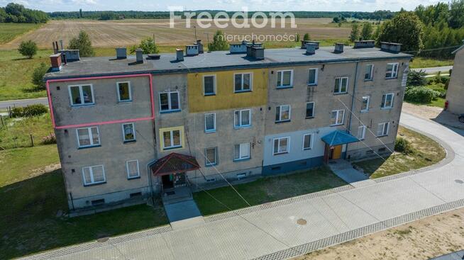 Mieszkanie z działką w Gołębiewie