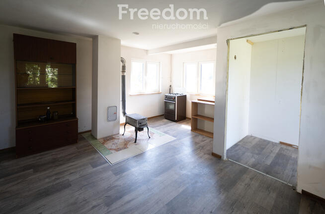 Mieszkanie z działką w Gołębiewie