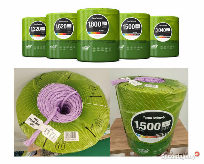 Sznurek do pras TamaTwine+ ImpaxHD Prime 1500m wytrzym 470kg