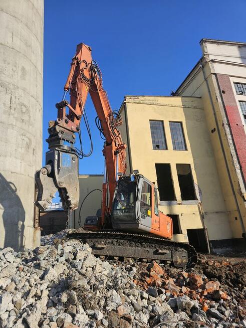 Kopanie stawów usługi koparkami wyburzenia rozbiórki