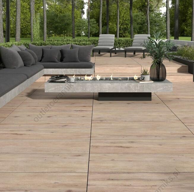 Płyty drewnopodobne tarasowe 120x40 gat.1 Garden wood