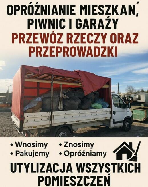 Utylizacja mebli likwidacja mieszkań przeprowadzki transport
