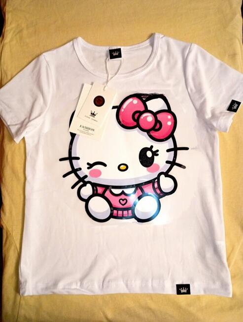 T-shirt koszula na lato dla dziecka 3-6 lat lekka przewiewna