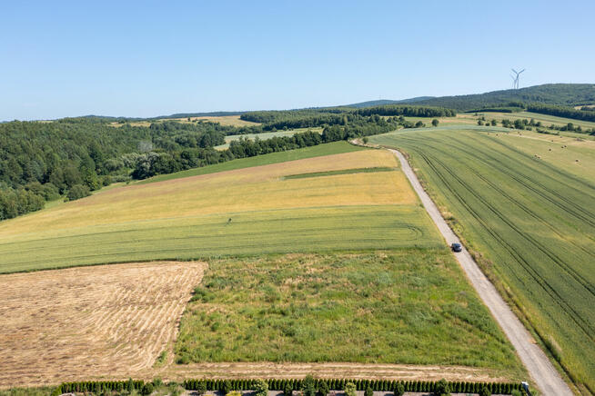 Widokowa działka w Bieszczadach z Warunkami Zabudowy