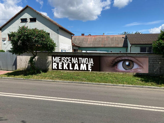 Wynajmę miejsce na reklamę – ul. Jasna 27, Ostrowiec Św.
