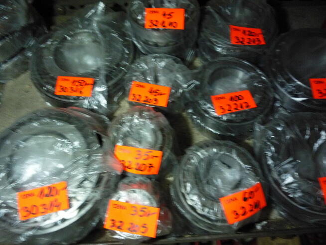 łożyska uszczelniacze filtry.