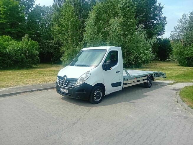Renault Master auto laweta nowy najazd