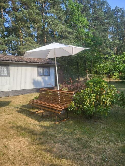 działka na wsi z domkiem