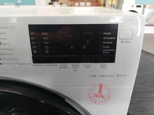 Pralka Beko MWTV7533XB ProSmart Inwerter 7 kg ROK GWARANCJA