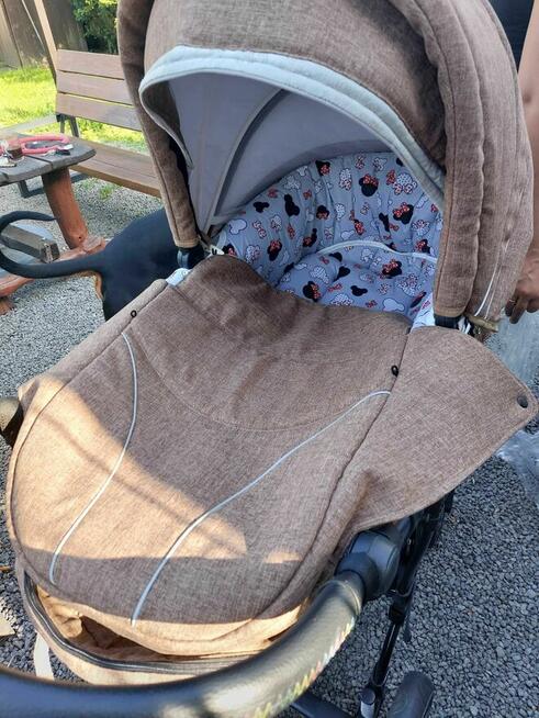 Wózek głeboko spacerowy+fotelik