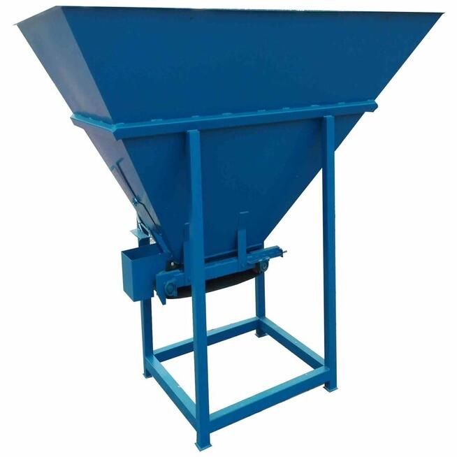 KOSZ ZASYPOWY 1,5m3 Z ZASUWĄ 15t/h