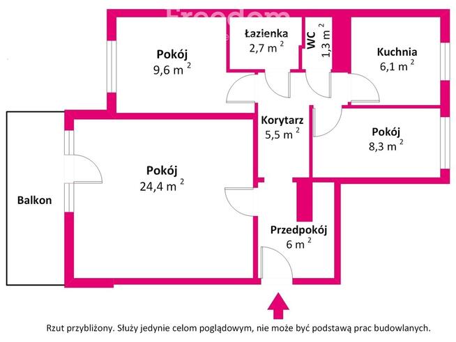 Mieszkanie własnościowe w centrum Zabobrza