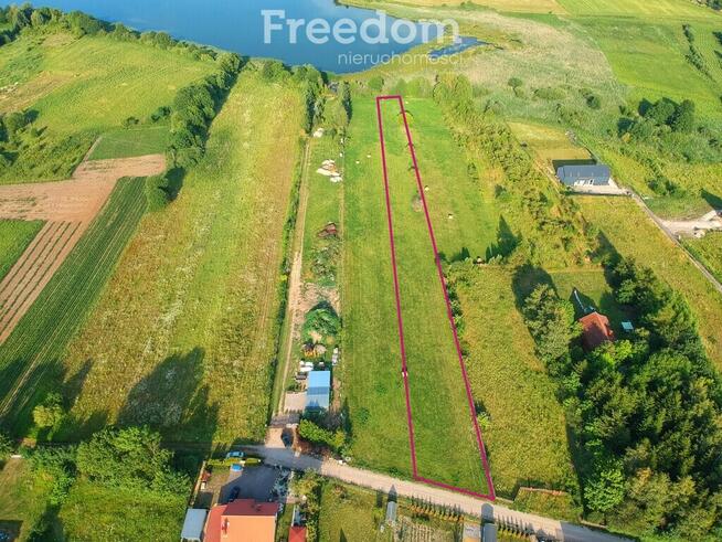 Działka z dostępem do jeziora w Oraczach k. Ełku