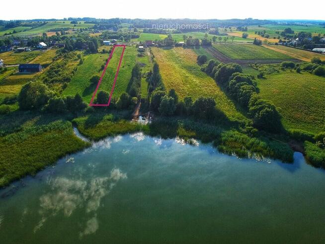 Działka z dostępem do jeziora w Oraczach k. Ełku