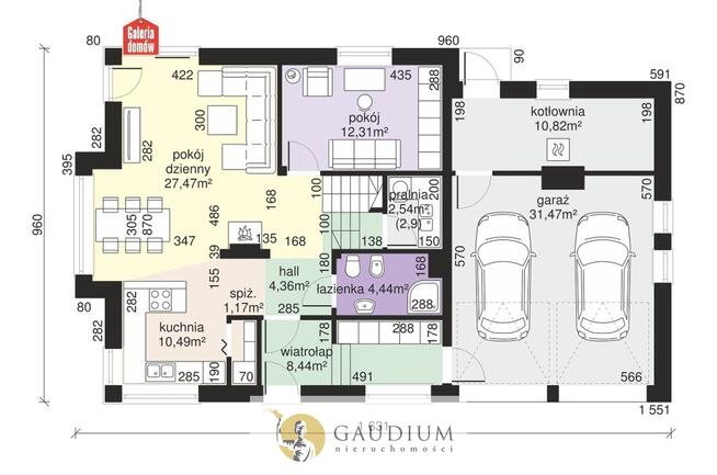 Dom do wykończenia Piaseczno k/Gniewu